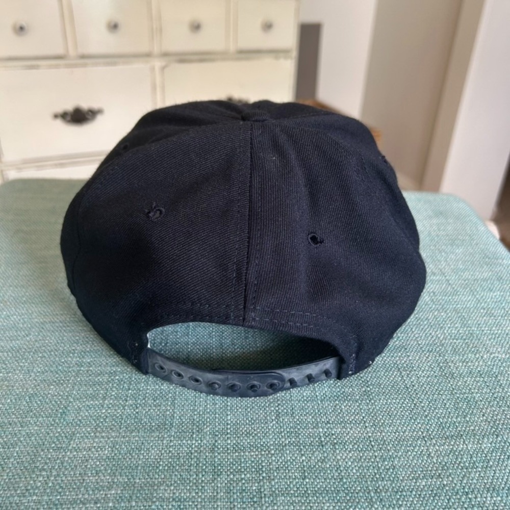 Vintage Washington and Lee University Classic Sportswear Blue‎ Snapback Cap Hat - Picture 4 of 9